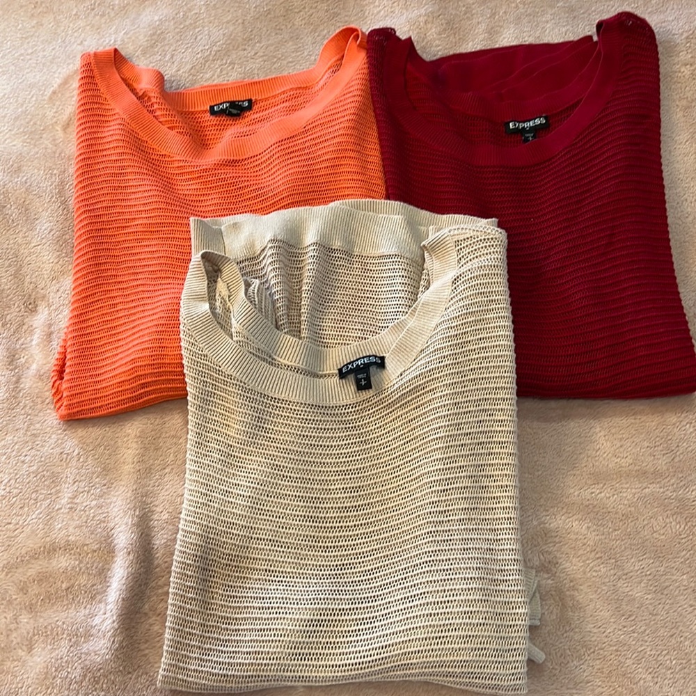 Tunic shirts by Express size small